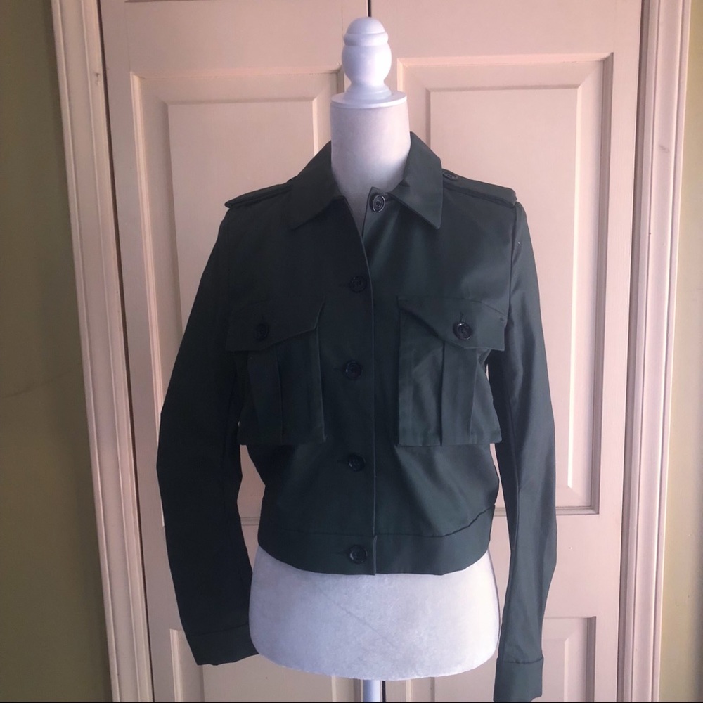 | H&M | Green Fitted Jacket - Picture 2 of 3